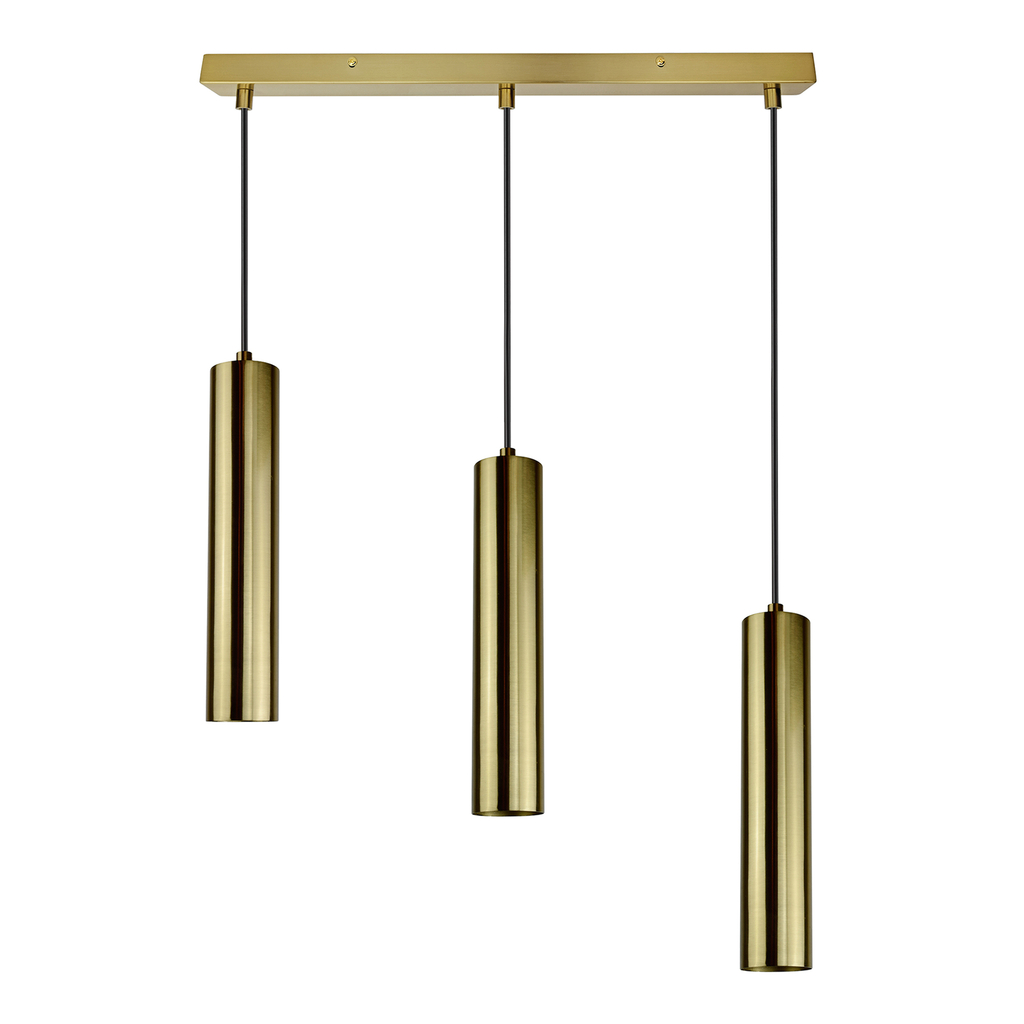Visiaca lampa tuba 3-bodová NAPOLI GOLD