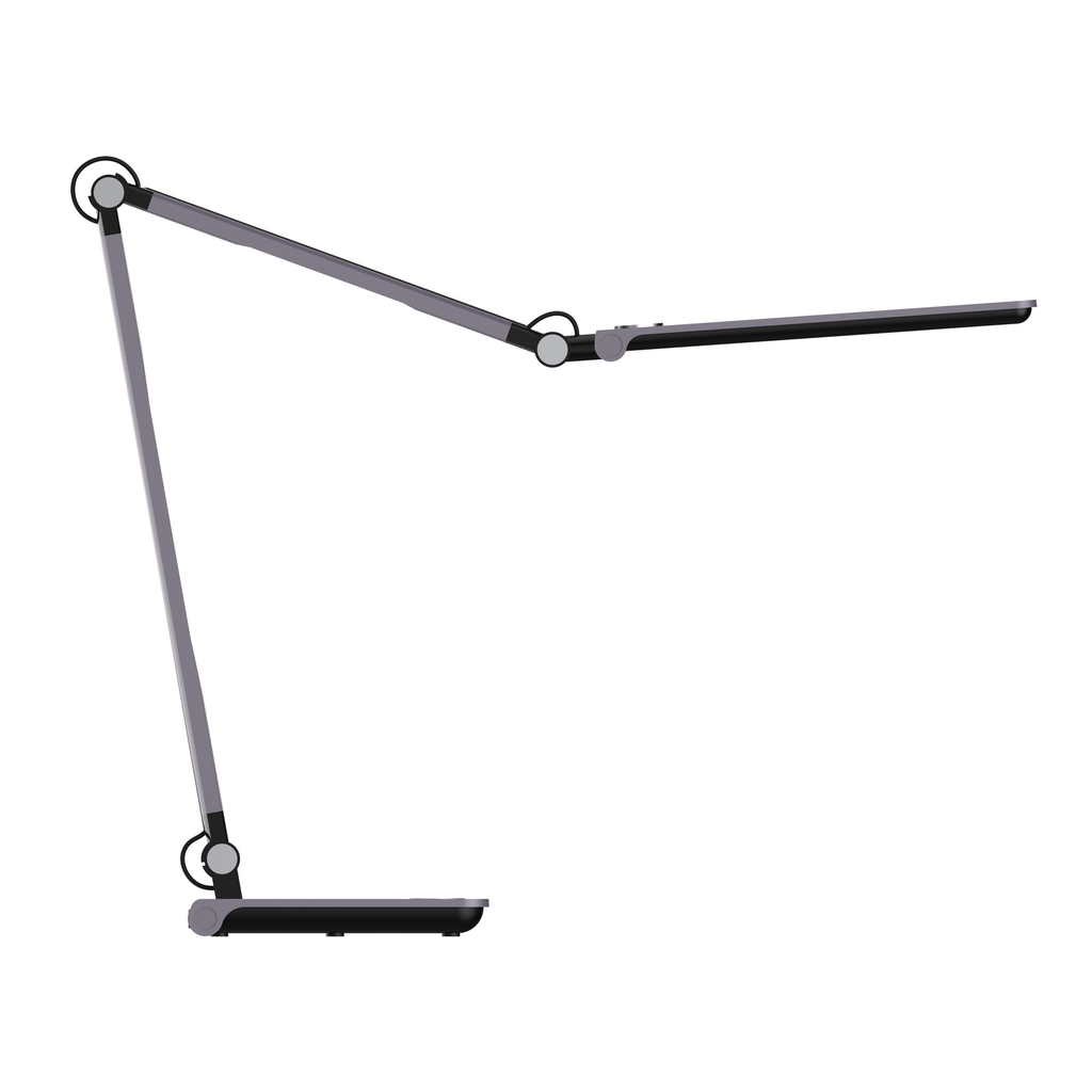 LED stolná lampa CRAFT sivá