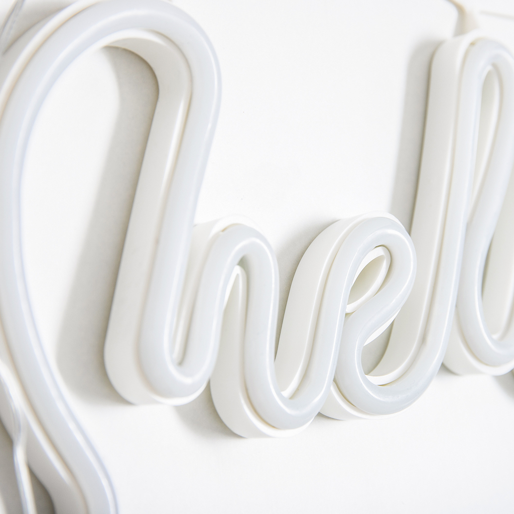 Dekoratívne svietidlo LED NEON HELLO