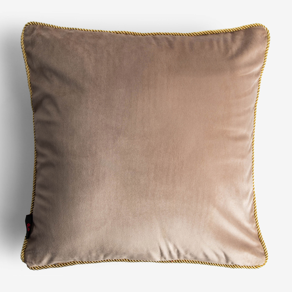 Dekoračná obliečka na vankúš s včelou béžová AURE 45x45 cm