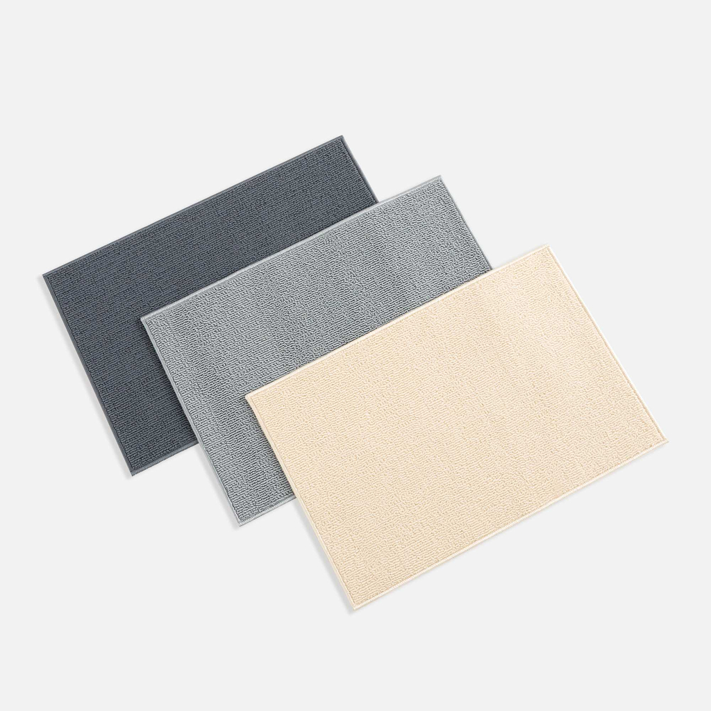 Kúpeľňová predložka BALI, sivá, 40x60 cm