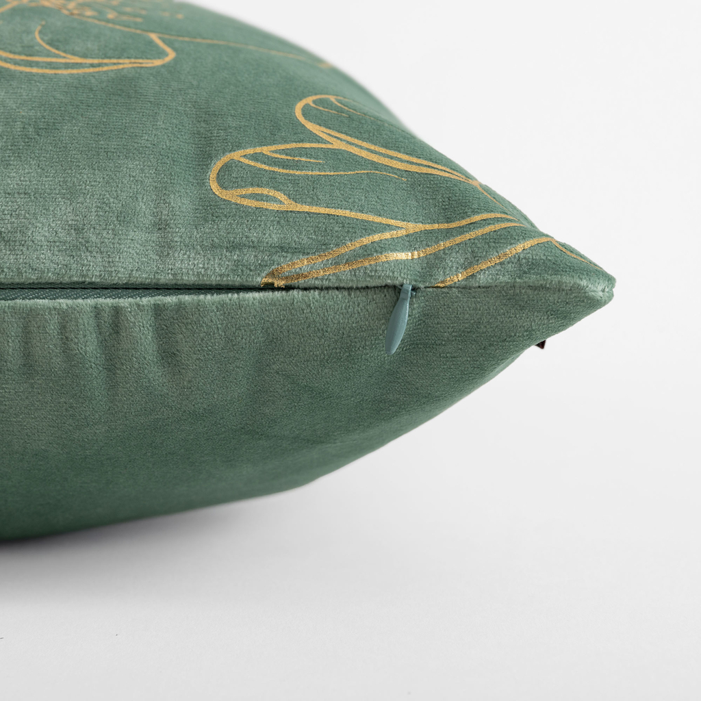 Obliečka na vankúš v mätovej farbe CASILA 45x45 cm