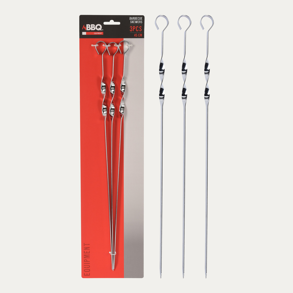 Súprava 3 grilovacích špízov 45 cm