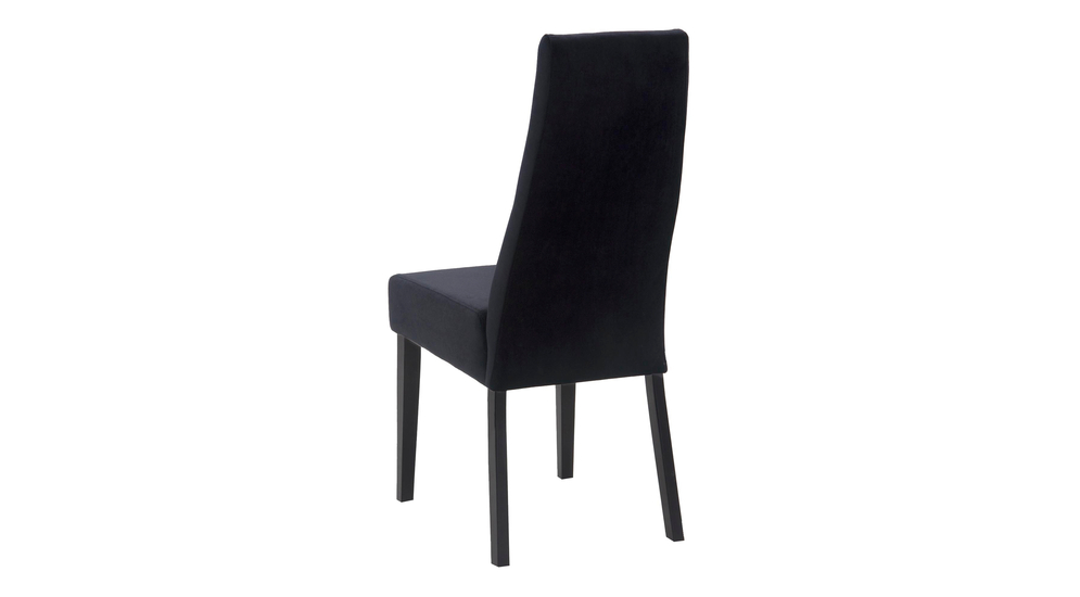 Čierna čalúnená stolička SORIN