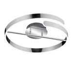 Stropné svietidlo LED strieborné PARMA 50 cm