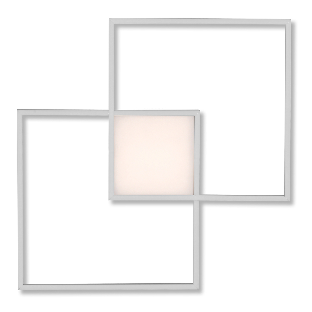 Stropné svietidlo LED s diaľkovým ovládaním strieborné ASMIN