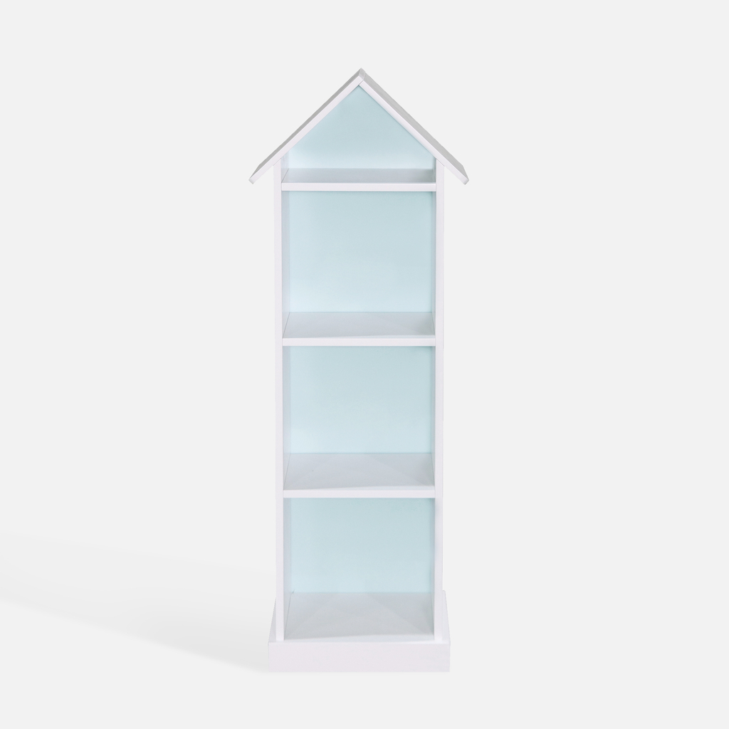 Knižnica bielo-modrá FALIANO