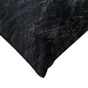 Velúrový vankúš čierny KALIA 45 x 45 cm