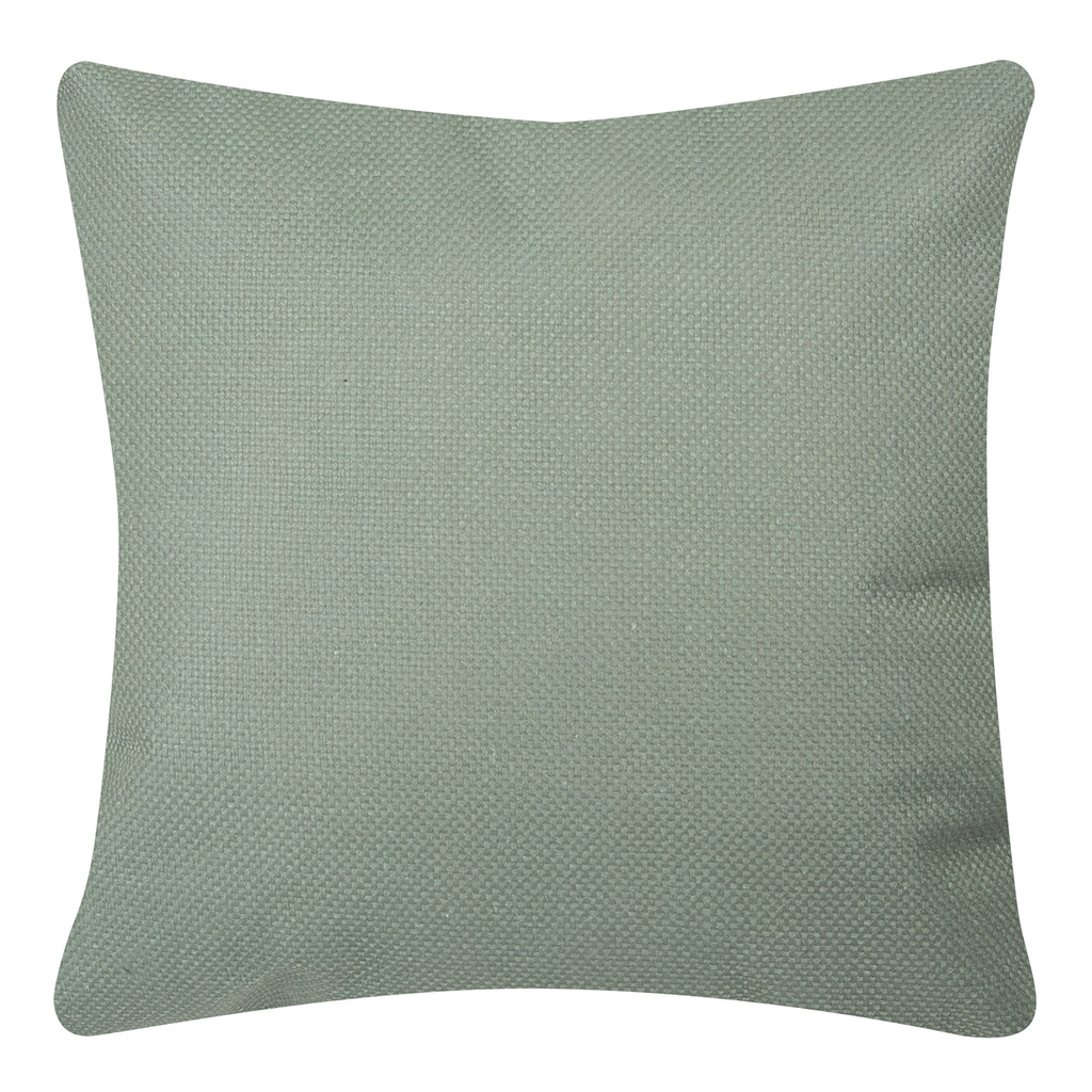 Dekoratívna obliečka na vankúš s listami zelená ALESSIA 45x45 cm