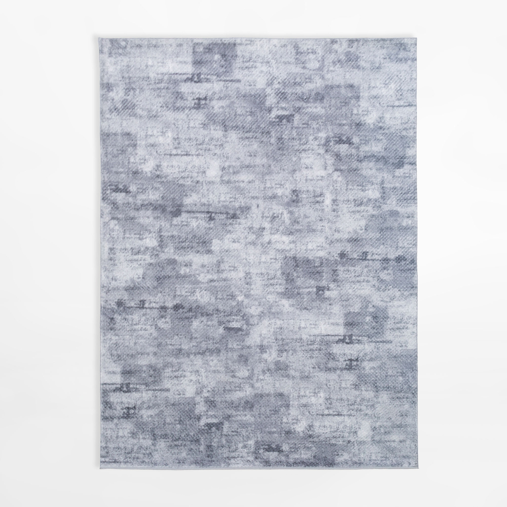 Retro koberec PUERTO, sivý, 120x160 cm