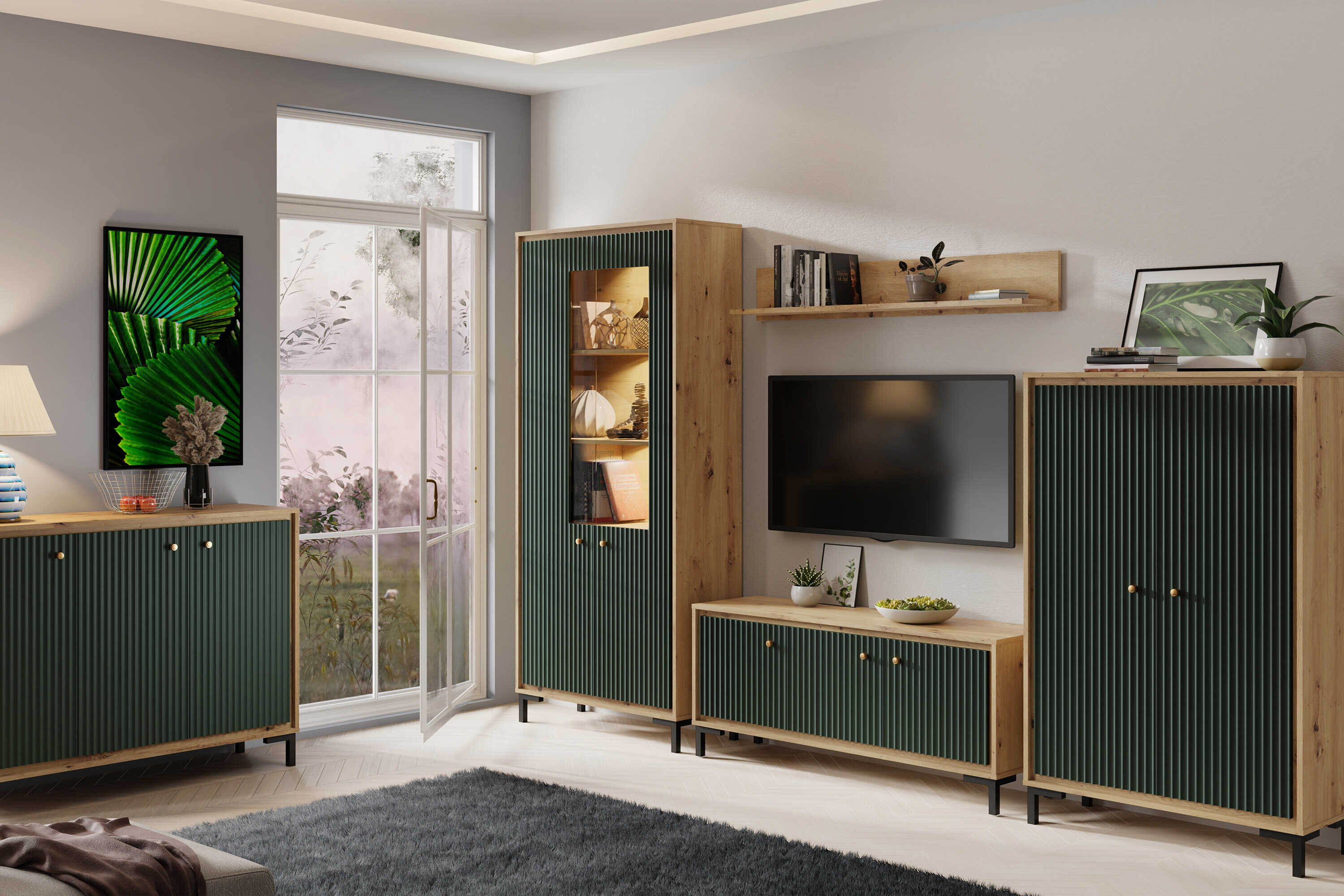 Zeleň v interiéroch – s čím ju kombinovať?