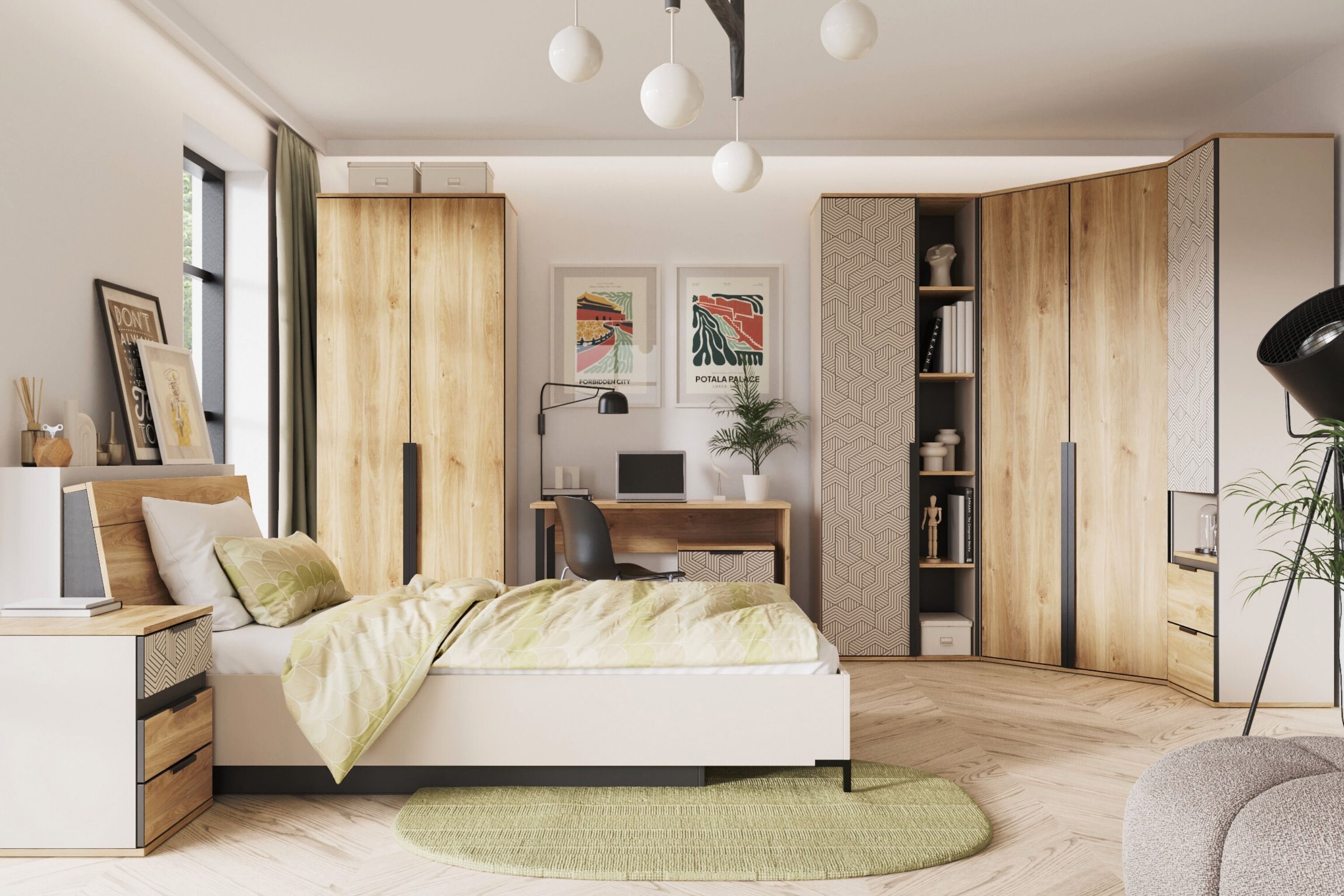 Kolekcja Maze do pokoju młodzieżowego