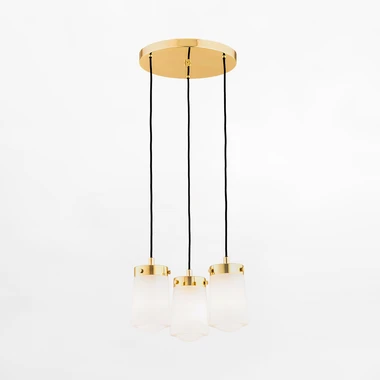 Závesné svietidlo mosadz PASADENA 3