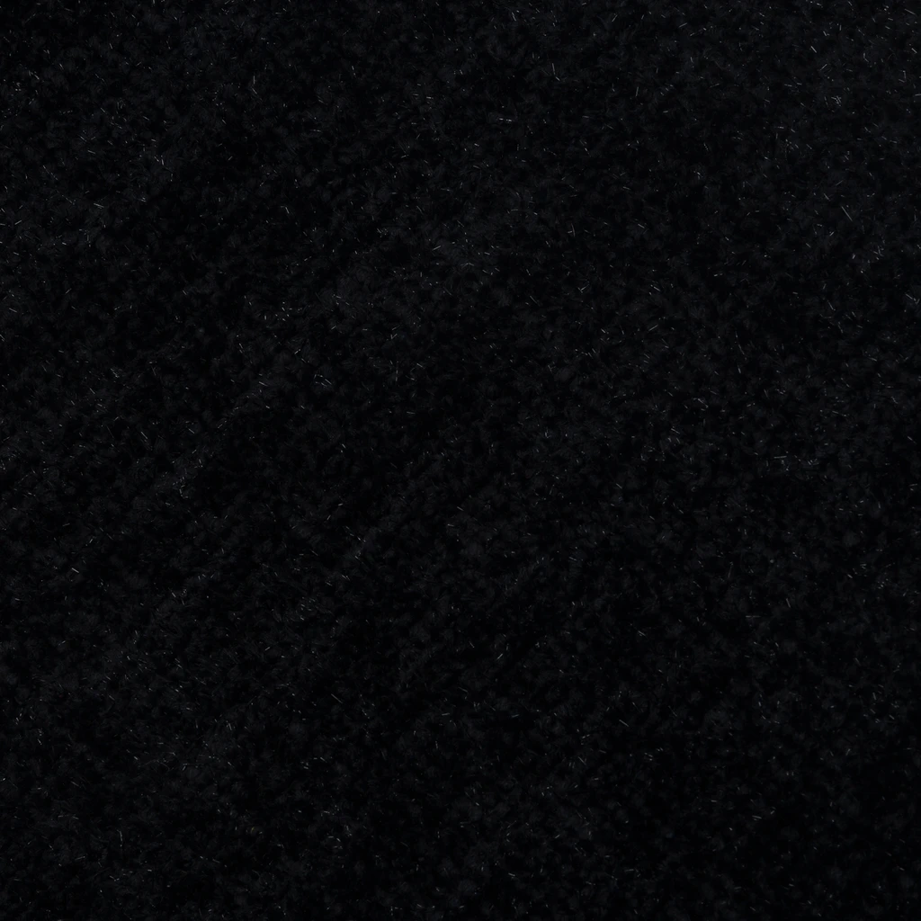 Čierny koberec LUND 50x80 cm