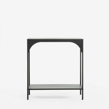 Čierna kovová konzola HOCCA