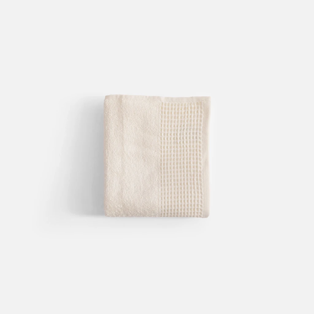 Bavlnený uterák v krémovej farbe ZEN 50x90 cm