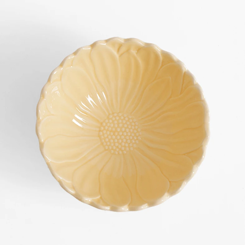 Žltá miska kvet 500 ml