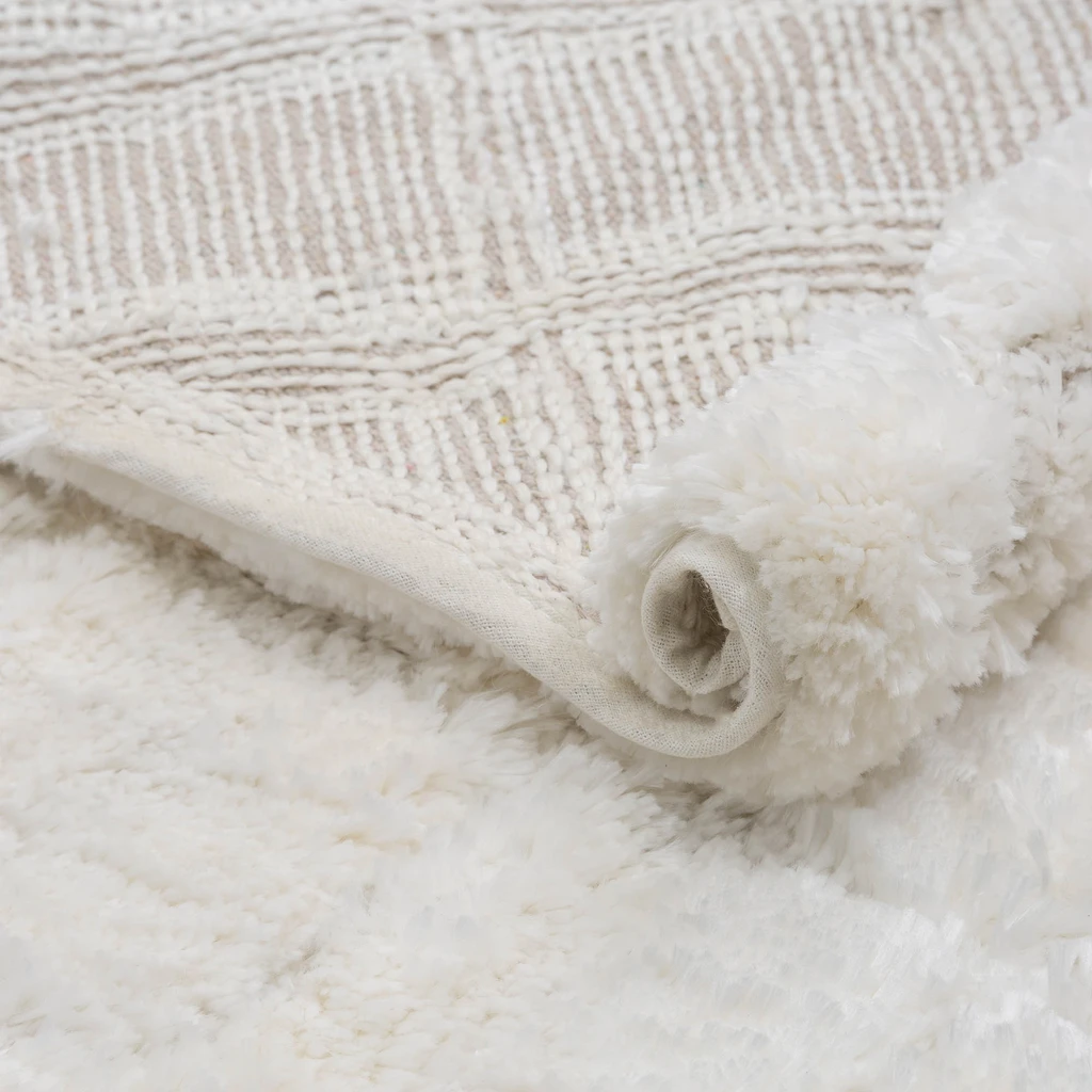 Kúpeľňová predložka biela MICHIGAN 50x80 cm