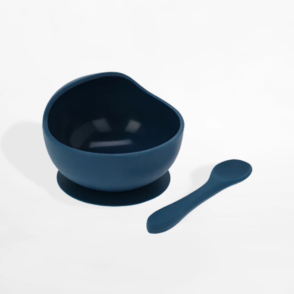 Miska silikonowa z łyżką dla dziecka