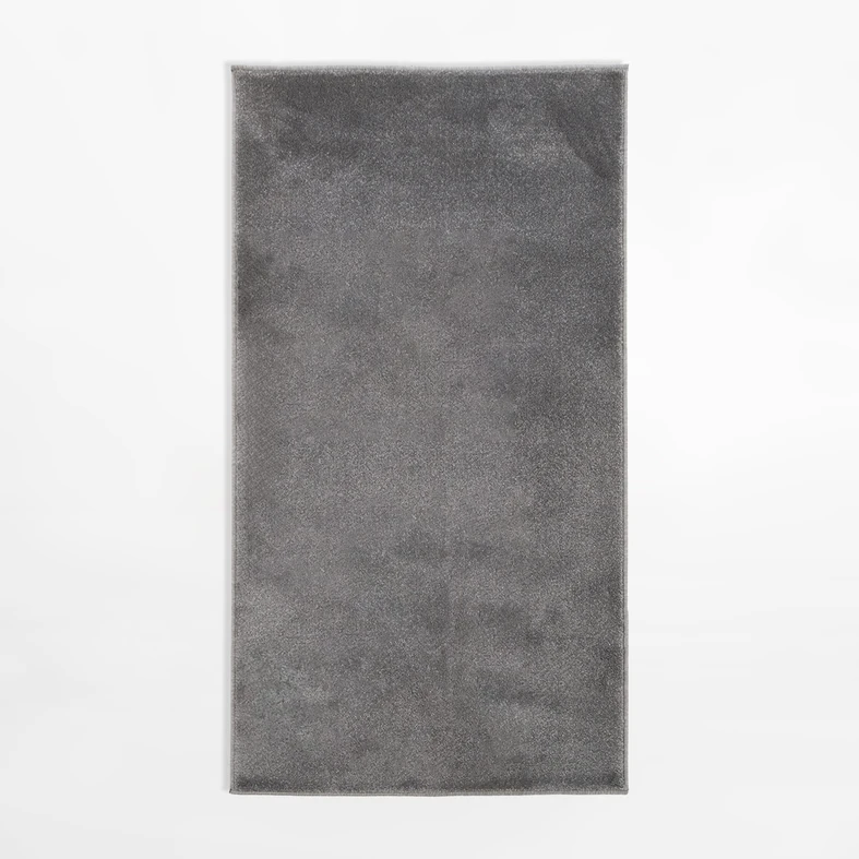 Koberec v striebornej farbe SEVILLA, 80x150 cm