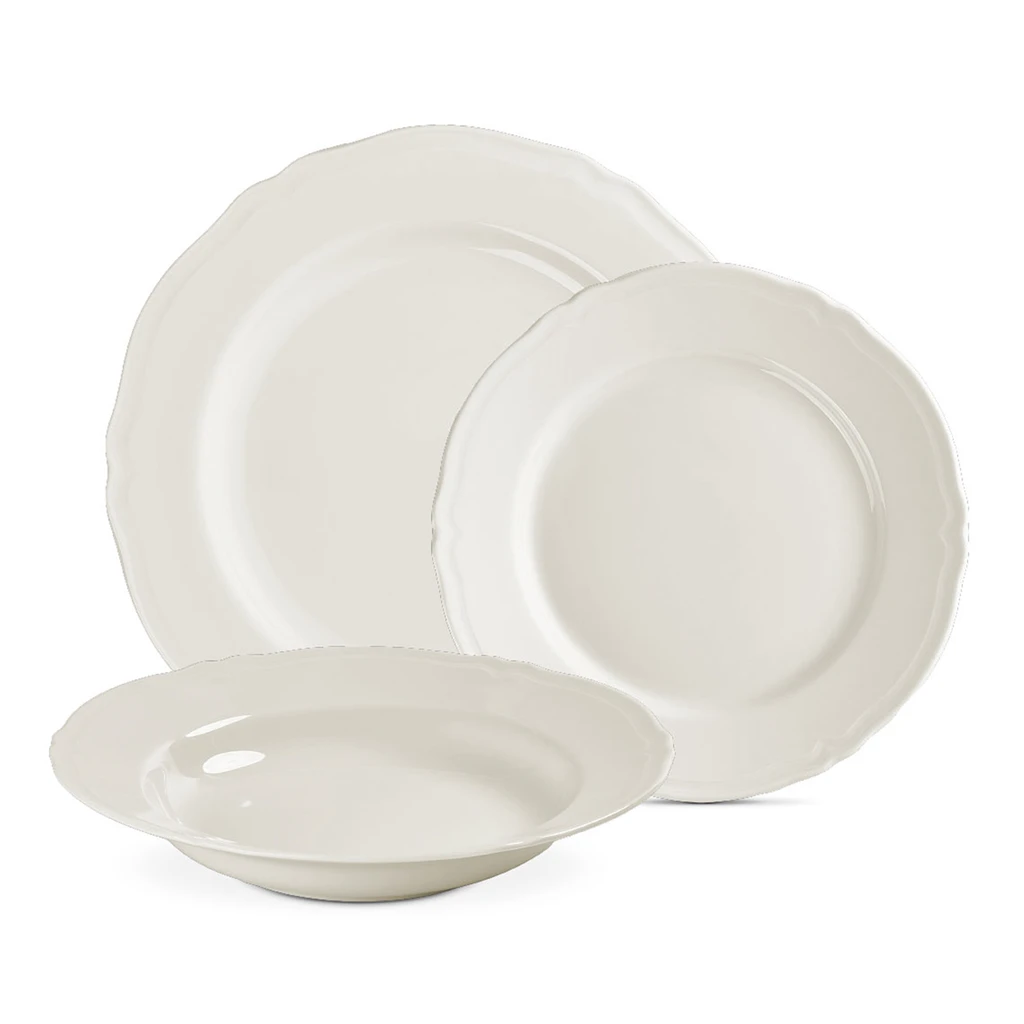 Sada jedálenskych tanierov GERLACH RETRO 18 dielov