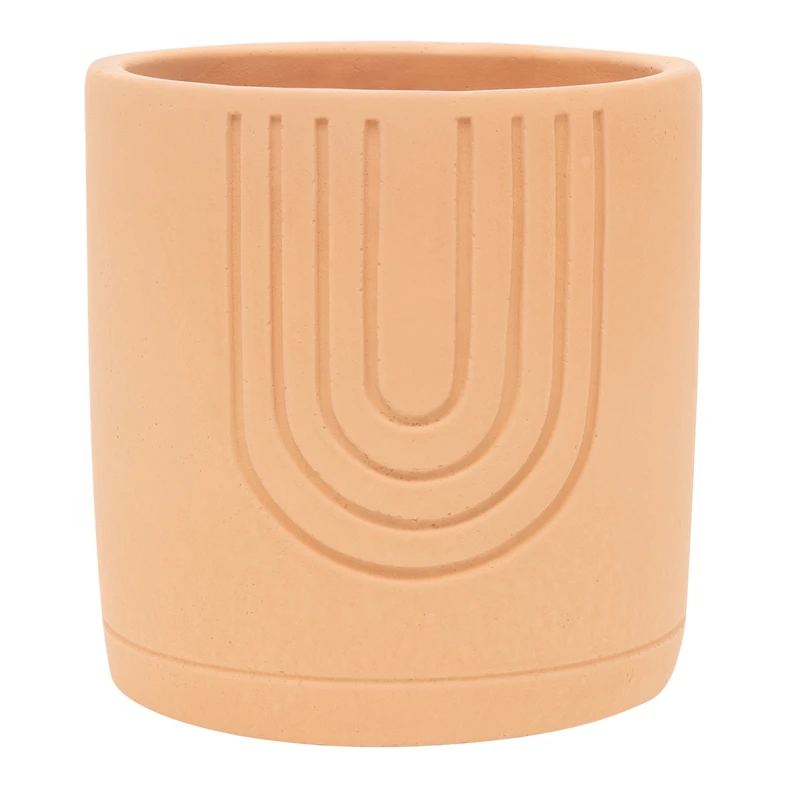 Ozdobný cementový obal 14 cm