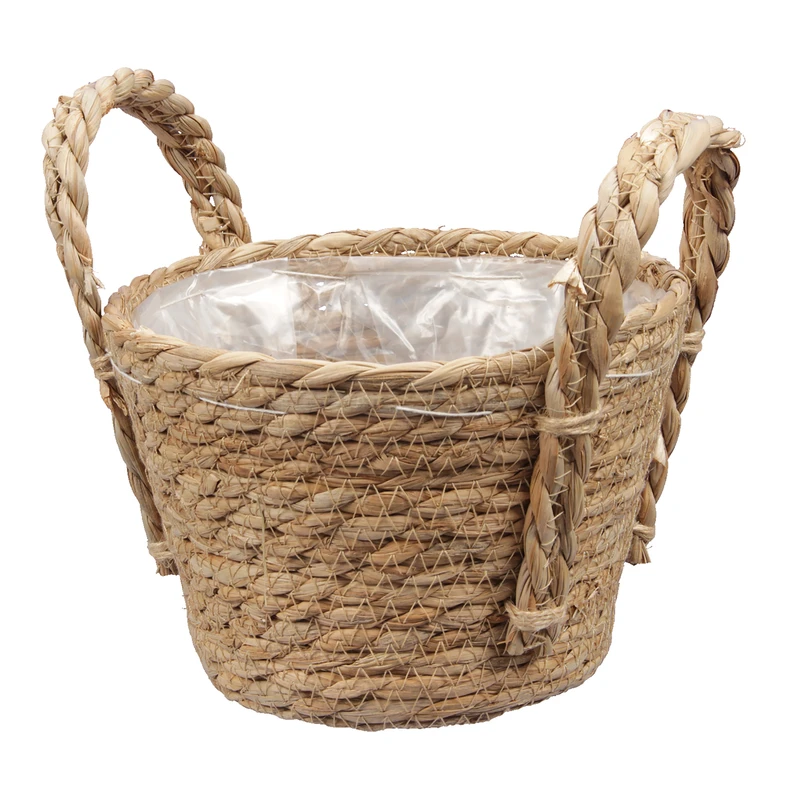 Obal na črepník KOŠÍK prútený 13 cm