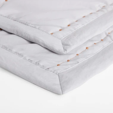 Prehoz na posteľ v sivej farbe VANILLA DOTS 180x200 cm