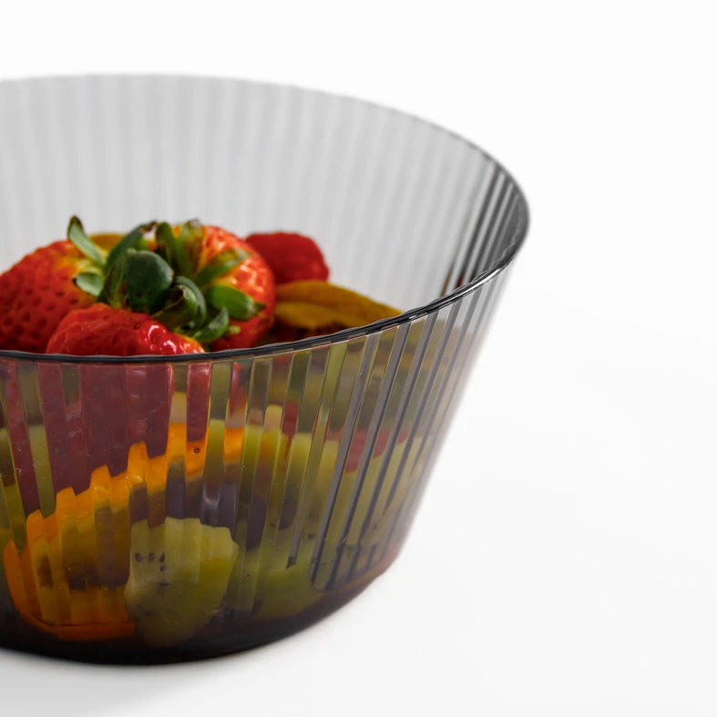 Miska plastikowa szara 830 ml