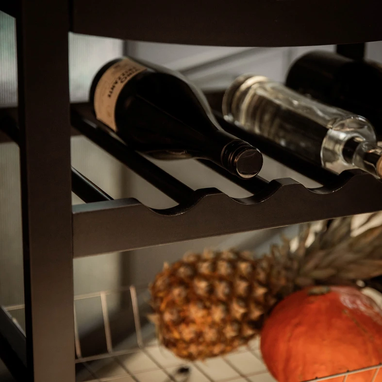 Kuchynský vozík na kolieskach PERUGIA