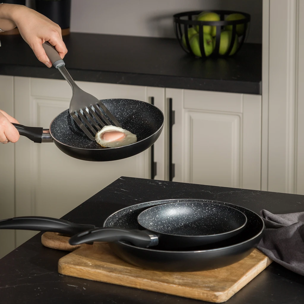 Súprava 3 panvíc na indukciu a plyn DAILY TREO 18/22/26 cm