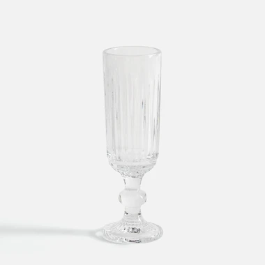 Vrúbkovaný pohár na šampanské 150 ml