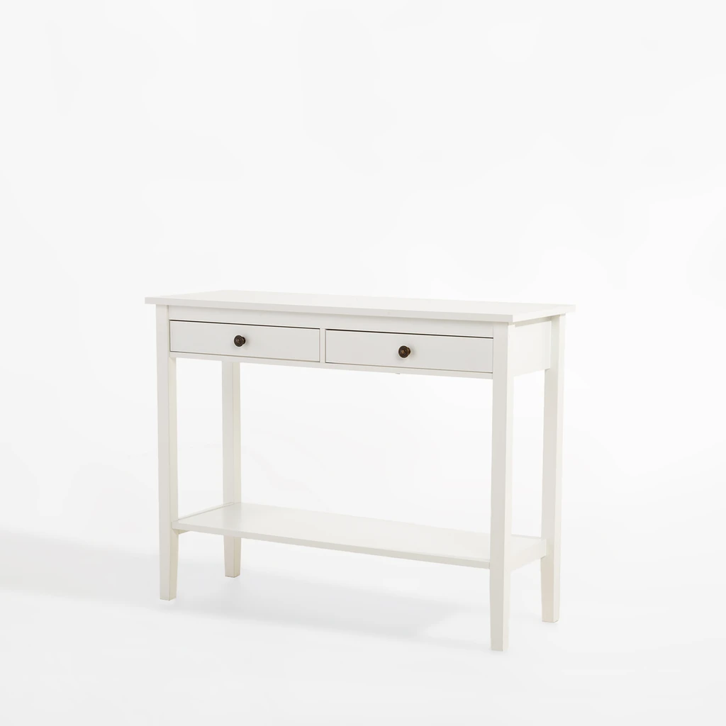 Konzola so zásuvkami SABINO biela