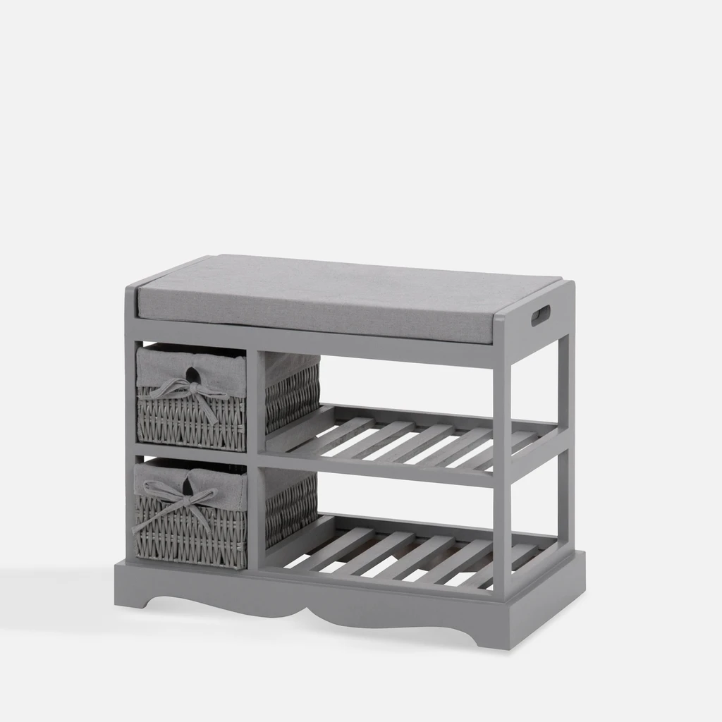 Skrinka na topánky so sedadlom CALAMI