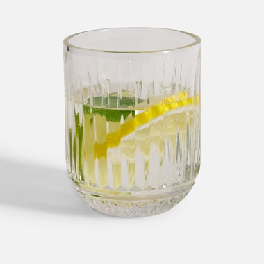 Nízky vrúbkovaný pohár 250 ml