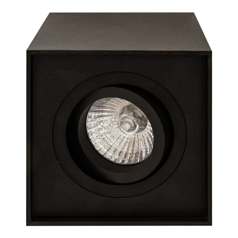 1-bodové svietidlo čierne QUADRO