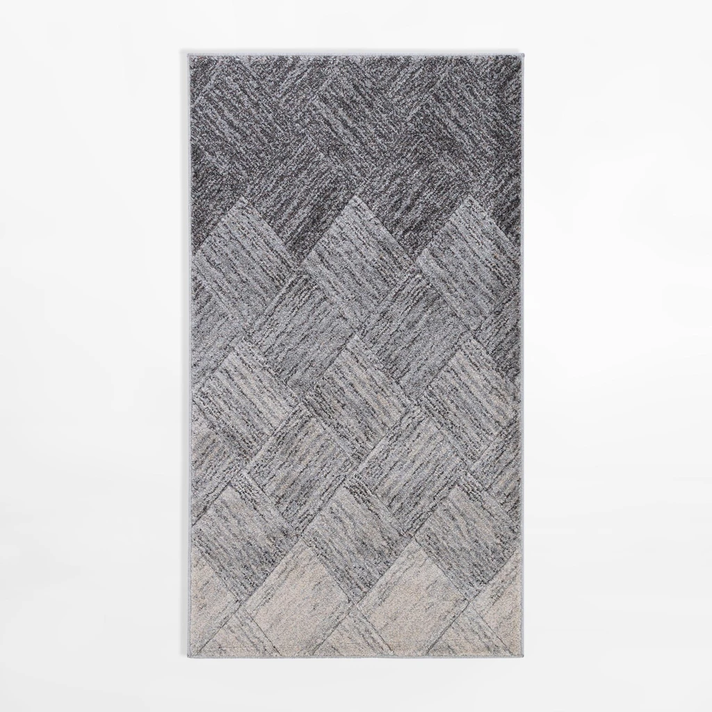 Prostokątny dywan w romby