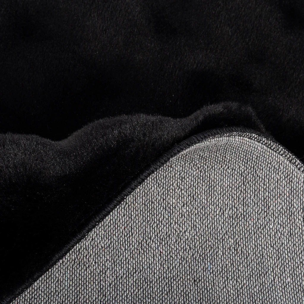 Moderný koberec MODESTO, čierny, 120 cm