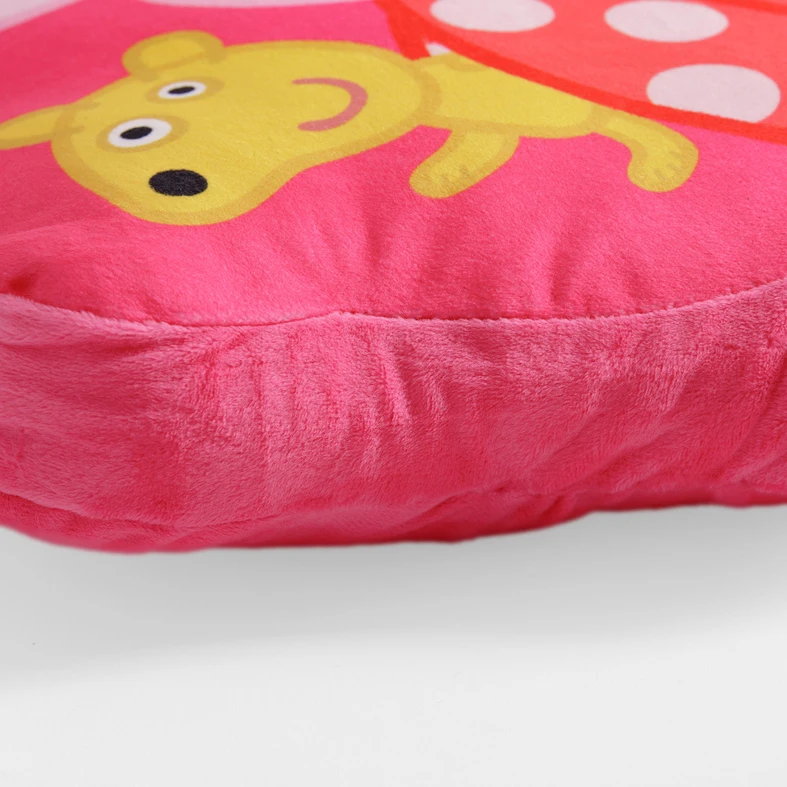 Poduszka dla dziecka różowa z motywem świnki peppy