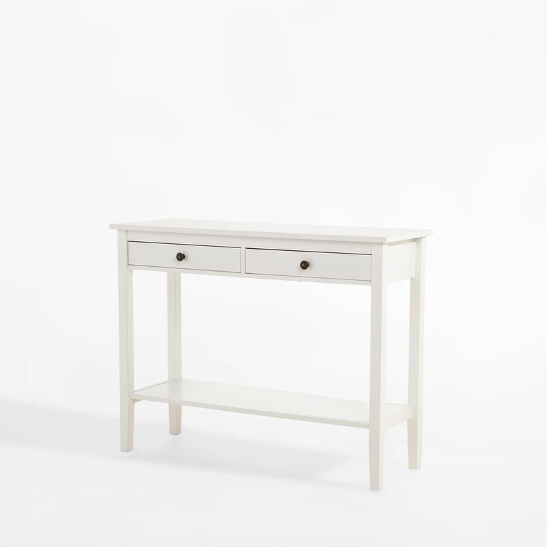 Konzola so zásuvkami SABINO biela