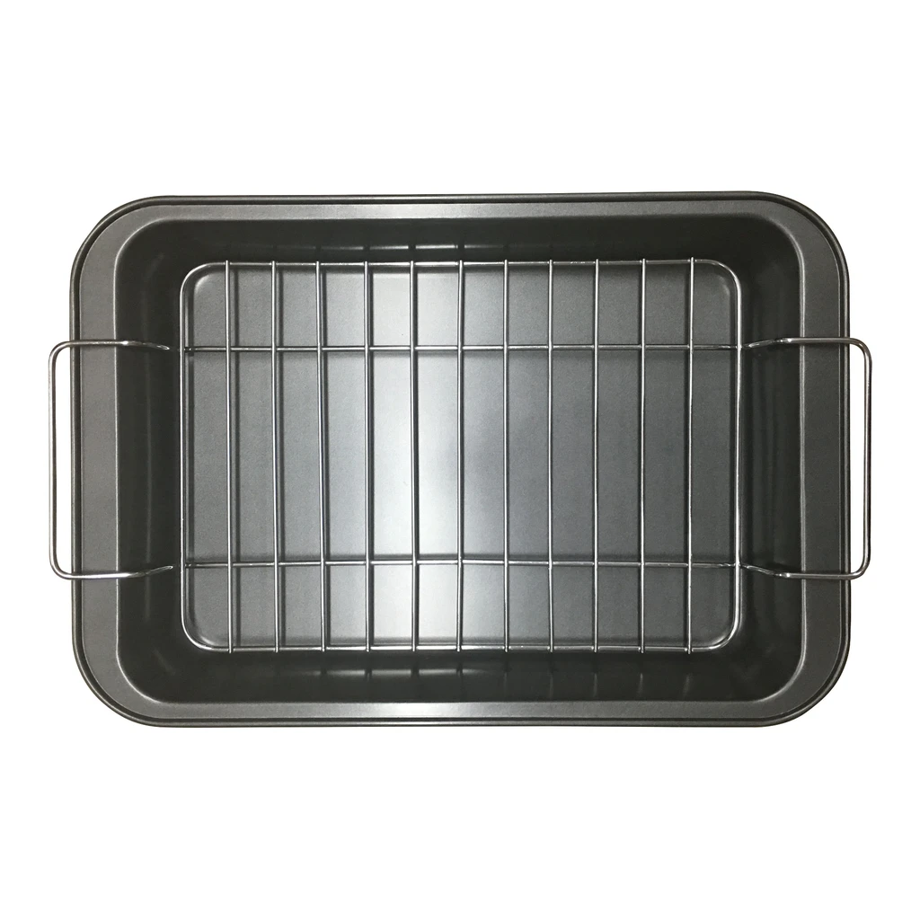 Plech na pečenie s mriežkou 37x25x5 cm