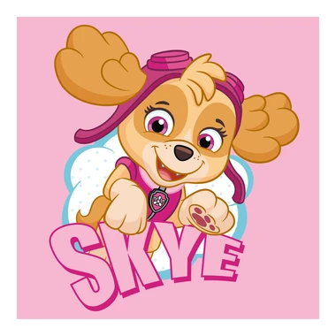 Uterák na ruky PAW PATROL ružový 30x30 cm