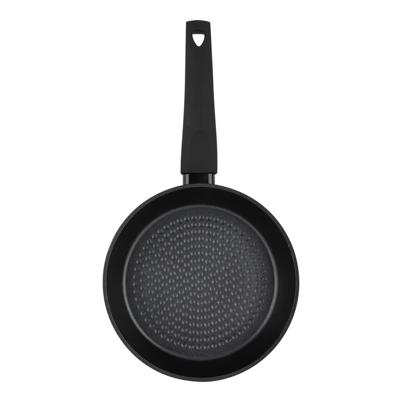 Czarna patelnia na indukcję