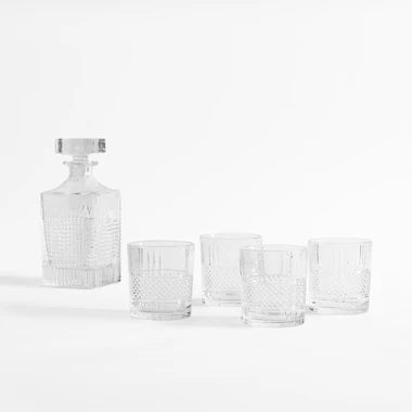 Súprava na whisky CRISTAL, 5-dielna