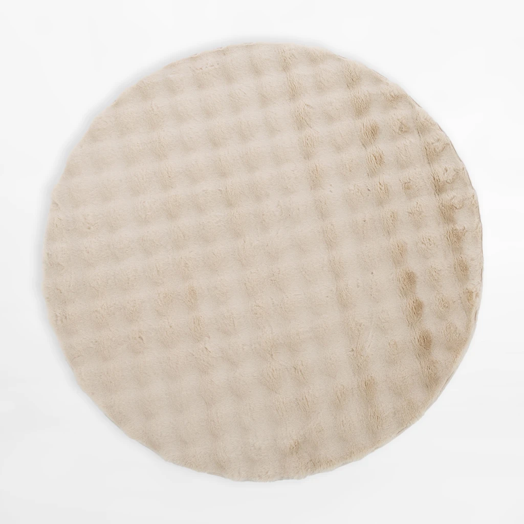 Moderný koberec MODESTO, krémový, 120 cm