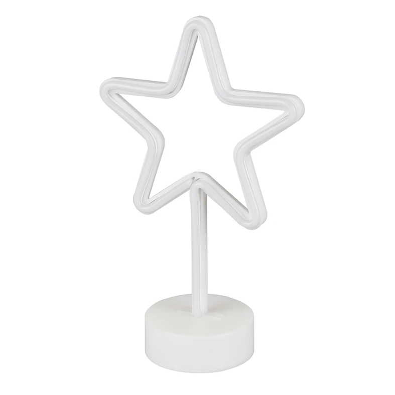 Dekoratívna stolná lampa LED NEON STAR