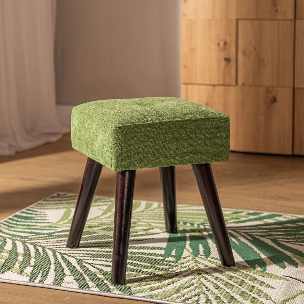 Čalúnená stolička TRINKETY zelená