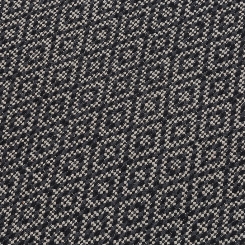 Čierny koberec do predsiene OREBO 80x150 cm