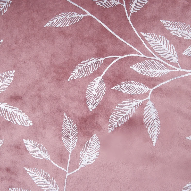 Dekoratívna obliečka na vankúš zamatová tmavoružová MIRAGE 45x45 cm