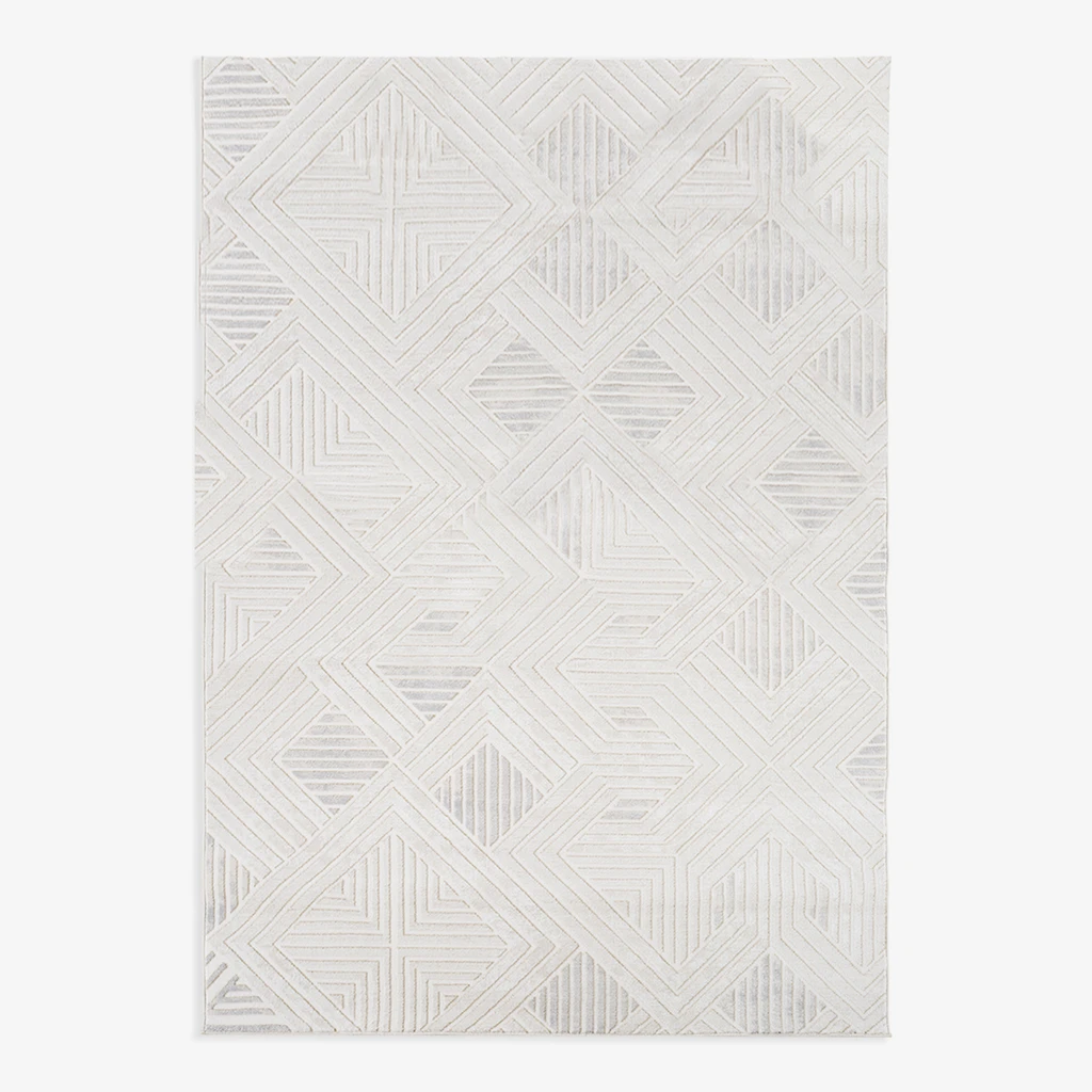 Dywan w trójkąty MODICA 120x170 cm do salonu lub sypialni.